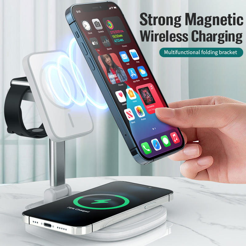 FoldCharge™ | Foldable Magnetic Wireless Charger