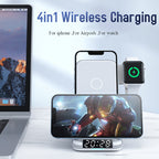 TimeStand™ | 4-in-1 Charging Station