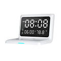 3-in-1 Fast Wireless Charger with Alarm Clock — Apple