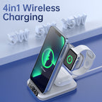 TimeStand™ | 4-in-1 Charging Station