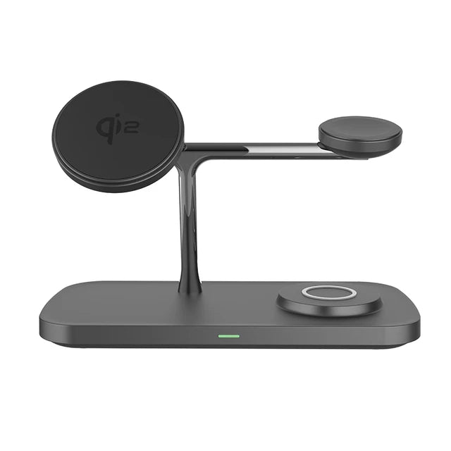 QI2 3-in-1 Magnetic Desktop Wireless Charging Stand