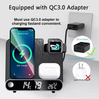 TimeDock™ | 3-in-1 Clock Charging Station
