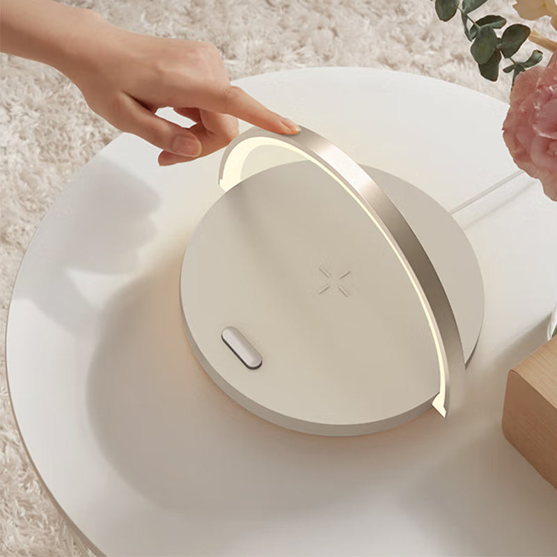 15W 3-in-1 Wireless Charger with Rainbow Night Light