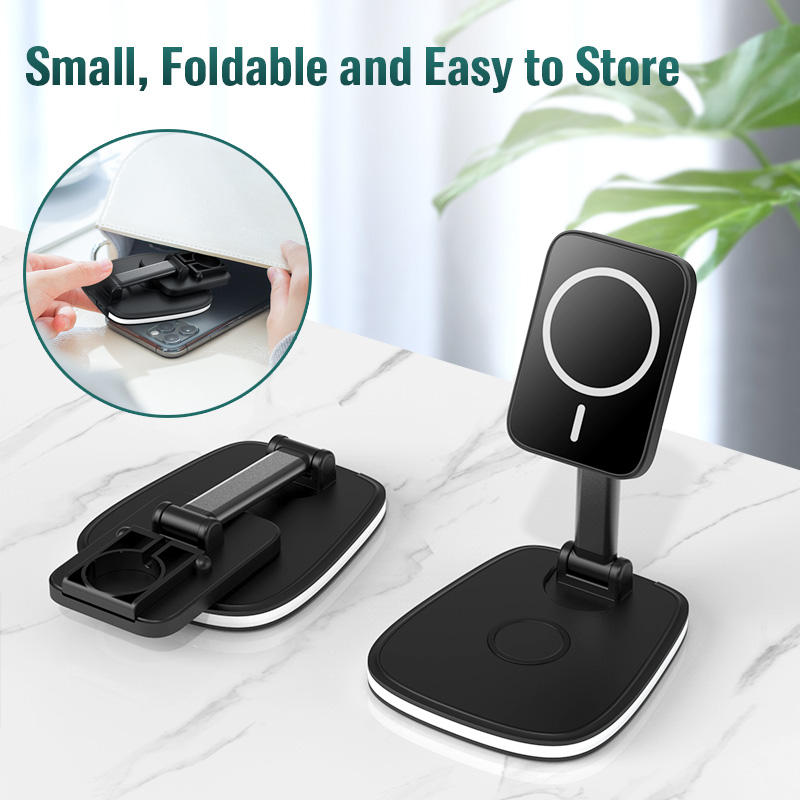 FoldCharge™ | Foldable Magnetic Wireless Charger
