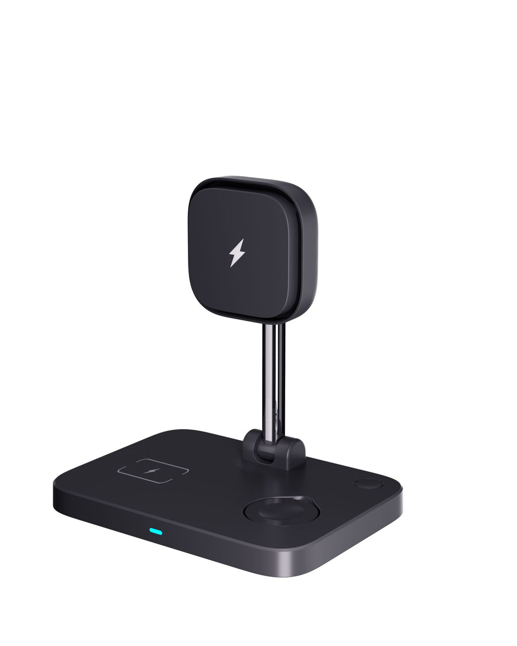 3-in-1 MagSafe Charger Stand with Cooling Fan — iPhone & Watch