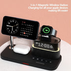 MagClock™ | 3-in-1 Magnetic Charging Station