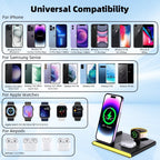 Foldable 3-in-1 Wireless Charger — Apple & Samsung