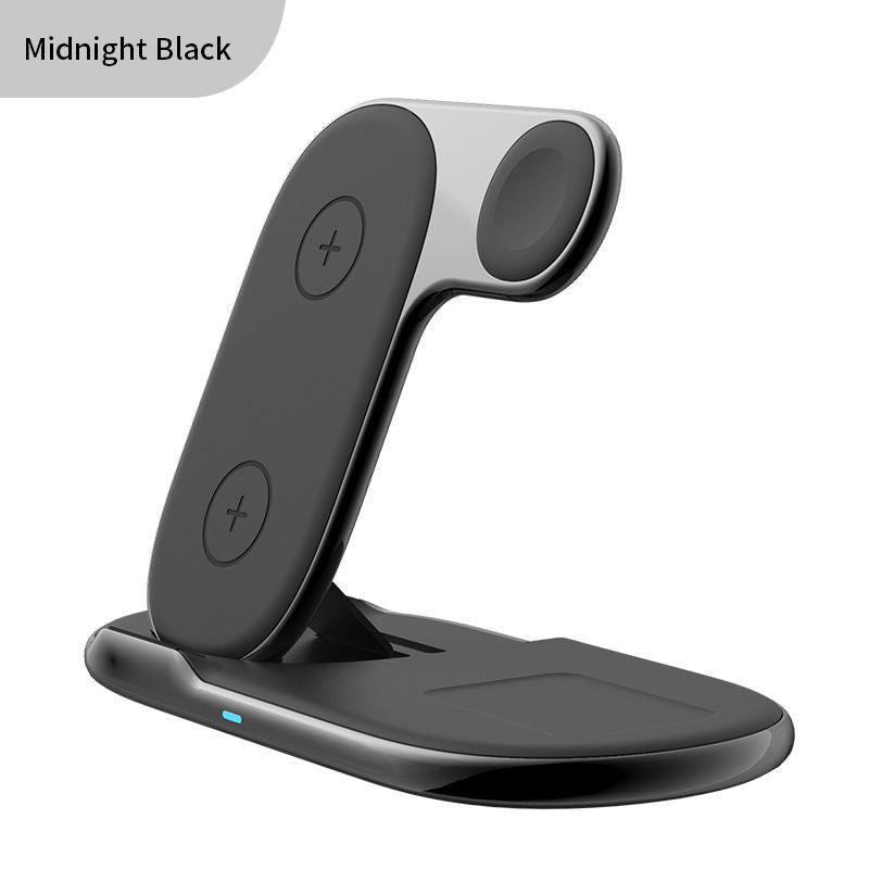Foldable 3-in-1 Wireless Charger — iPhone, Huawei & Watch