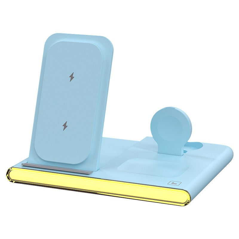 Foldable 3-in-1 Wireless Charger — Apple & Samsung